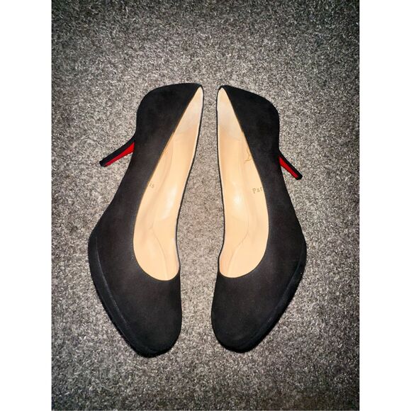 Christian Louboutin Round Toe Red Bottoms - Picture 3 of 12